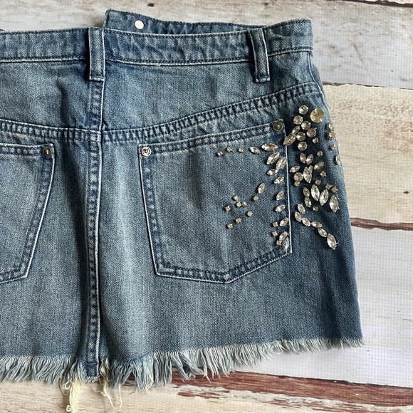 Free People Gemstone miniskirt indigo combo - Picture 8 of 11